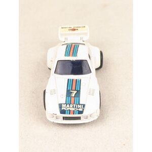 White Porsche 935 #7 Martini Friction Toy‎ Race Car Hong Kong 1:48 Scale